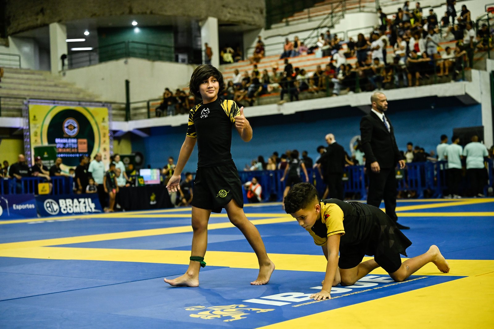 Miguel Tijela no Campeonato Brasileiro de Jiu-Jitsu